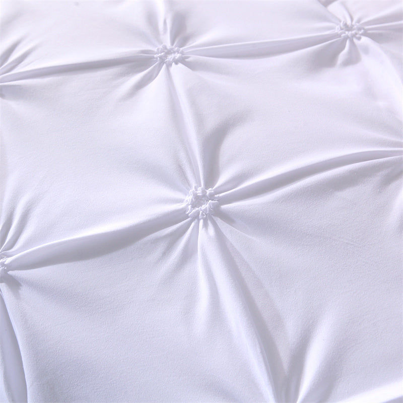 Queen Comfort Set 3Pieces, Gray Bed in a Bag Comforter Set for Bedroom, Beddding Sets without Comforter, Duvet cover&Pillowcases